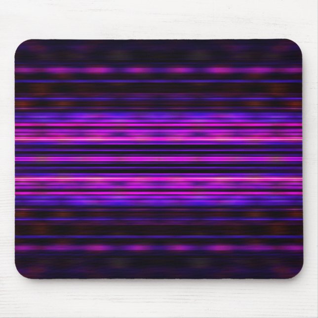 Mousepad Listras roxas borradas brilhantes (Frente)