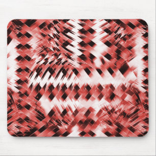 Mousepad Listras vermelhas crocantes com gradiente ou polid