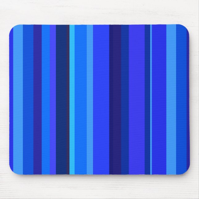 Mousepad Listras verticais azuis (Frente)