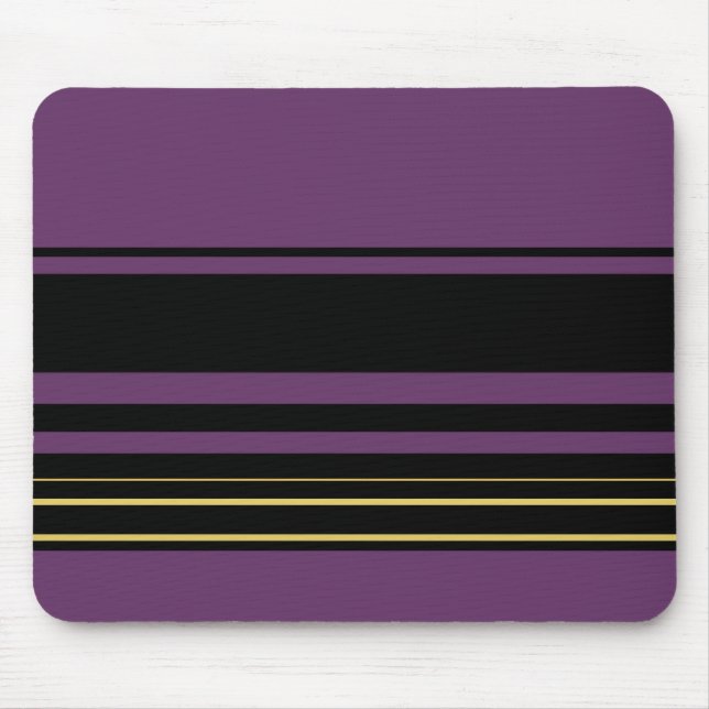 Mousepad Listras violetas fofas (Frente)
