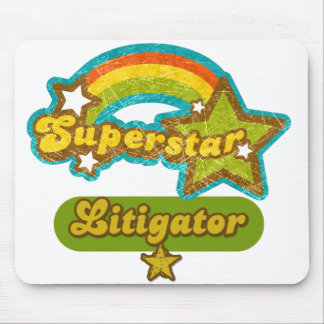 Mousepad Litigator da estrela mundial