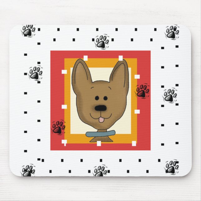 Mousepad Little Brown Doggie (Frente)