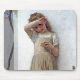 Mousepad Little Girl, Bouguereau