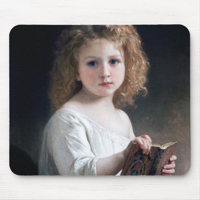 Mousepad Little Girl, Bouguereau (Frente)