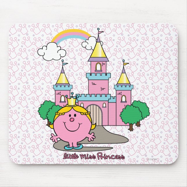 Mousepad Little Miss Princesa | Castelo Real (Frente)