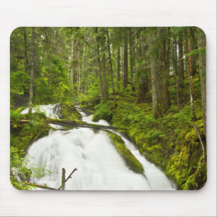 Mousepad Little Zig Zag Falls Mount Hood National Forest