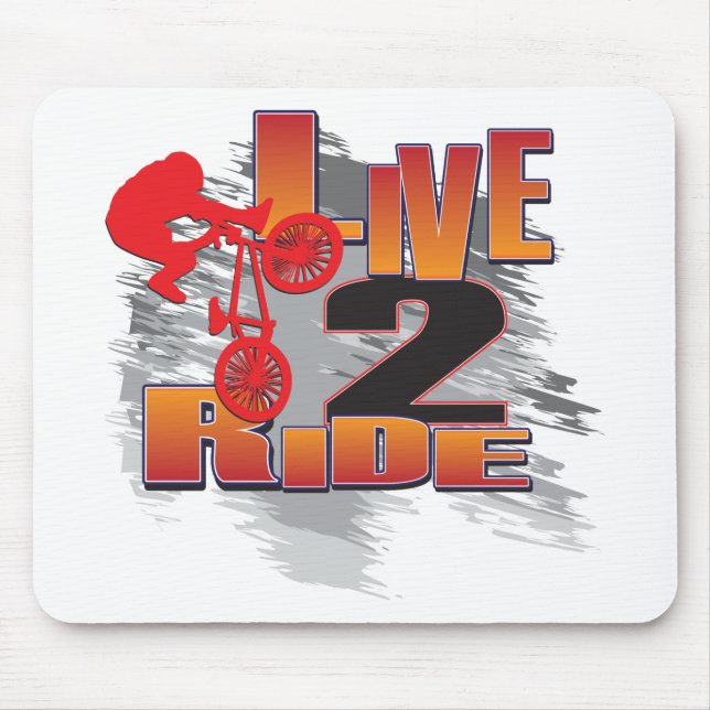 MOUSEPAD LIVE-2-RIDE-BMX (Frente)
