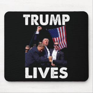Mousepad Live Donald Trump Mug Shot - Nunca rendam