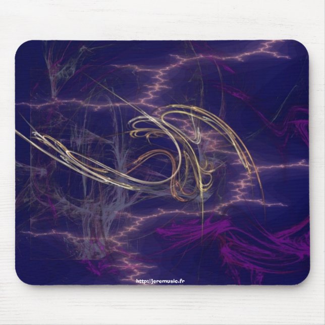 Mousepad livinglightning, http://jeremusic.fr (Frente)