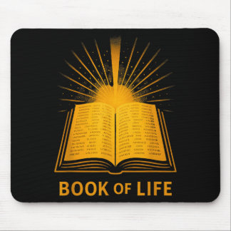 Mousepad Livro Da Vida Versículo Da Bíblia Cristã Sritual I