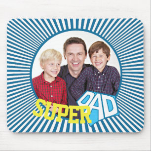 Mousepad Livro de banda desenhada personalizado do Super Pa