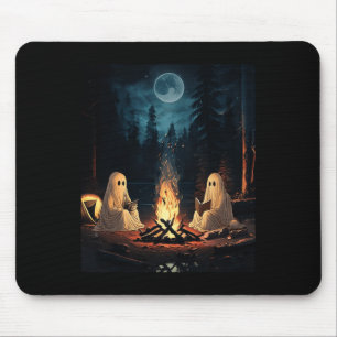 Mousepad Livro de Halloween Lendo Campanha na Floresta Fant