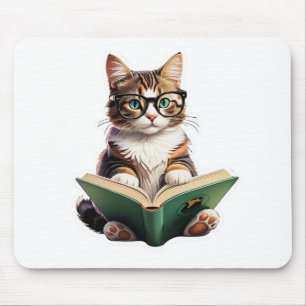 Mousepad Livro de Leitura de Cat