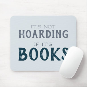 Mousepad Livro Engraçado Lover "Não é açucarado se são