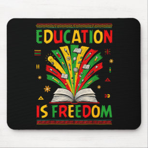 Mousepad Livros de Educação É Liberdade Amante da História