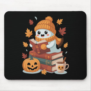 Mousepad Livros de Leitura do Fantasma Bonito - Livro de Qu