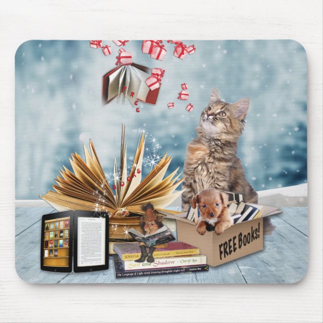 Mousepad Livros Gratuitos (Frente)