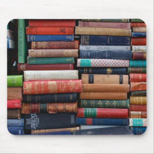 Mousepad Livros Lidos Adoram Livros Antigos