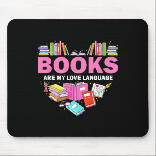 Mousepad Livros São Minha Linguagem De Amor Lendo Bibliotec