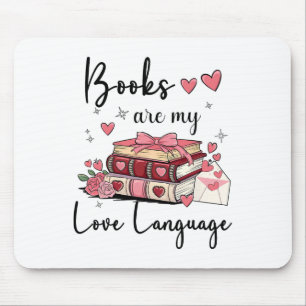 Mousepad Livros São Minha Linguagem De Amor Lendo Bibliotec