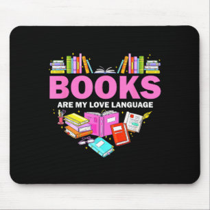 Mousepad Livros São Minha Linguagem do Amor Amante da Leitu