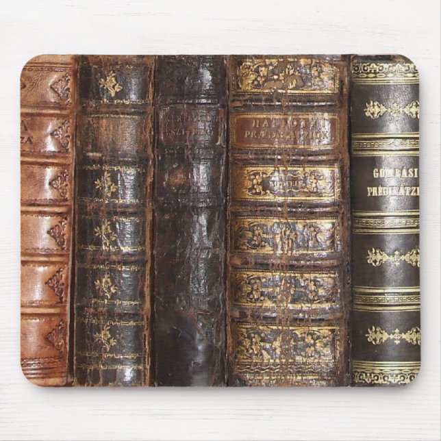 Mousepad Livros velhos (Frente)