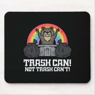 Mousepad Lixo De Raccoon Não Pode Cantar Gatos De Rua Engra