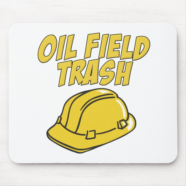 Mousepad Lixo do campo petrolífero (Frente)