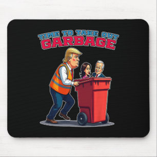 Mousepad Lixo Engraçado Para Trump Mega E Mgga 2024