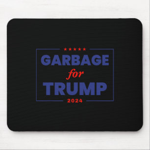 Mousepad Lixo Para Trump 2024, Funny Trump Supporter 1