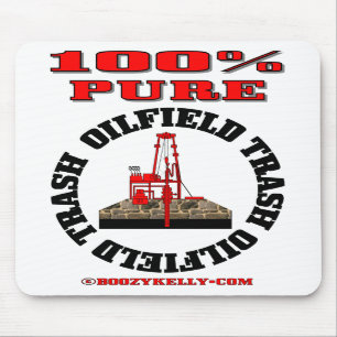 Mousepad Lixo puro do campo petrolífero de 100%, plataform