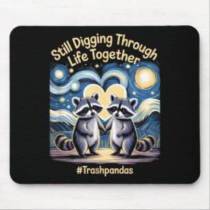 Mousepad Lixos pandas Casais Correspondência Dia dos Namora