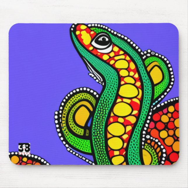 Mousepad Lizard Love (Frente)