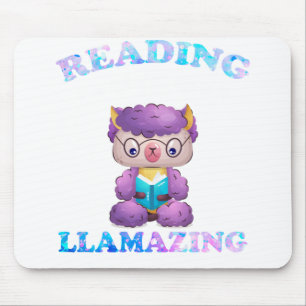 Mousepad Llama Conte sobre um livro que eu amo