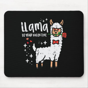 Mousepad Llama Seja Seu Namorado Alpaca Homens Meninos Cria