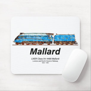 Mousepad LNER Classe A4 4468 Mallard - Locomotiva a Vapor M
