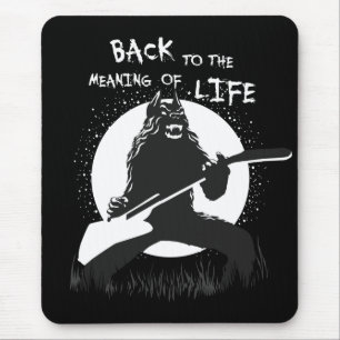 Mousepad Lobisomem de Metal Pesado