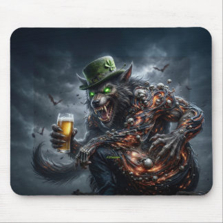 Mousepad Lobisomem Irlandês de 3 Braços