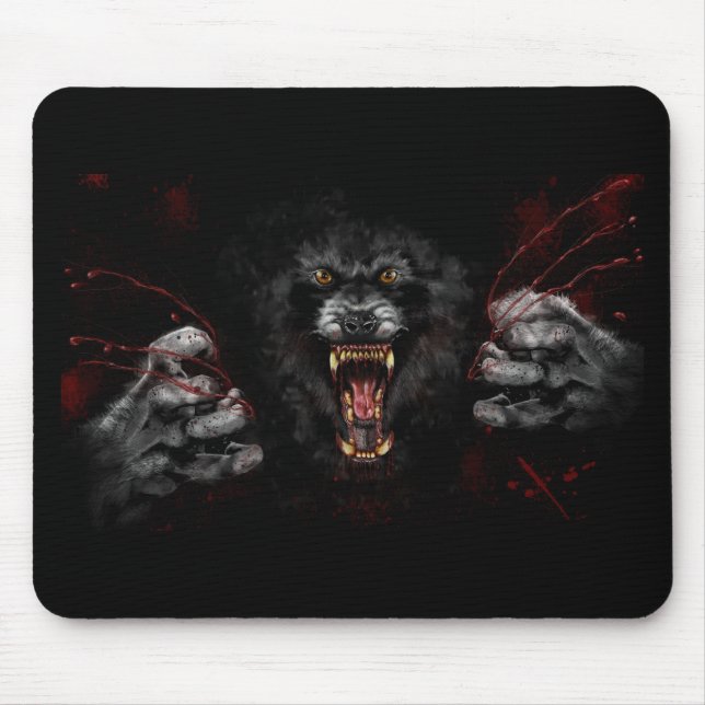 Mousepad Lobisomem Tearing Out Your Heart (Frente)