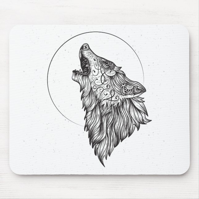 Mousepad Lobo (Frente)