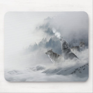 Mousepad Lobo da neve