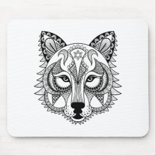 Mousepad Lobo inspirado