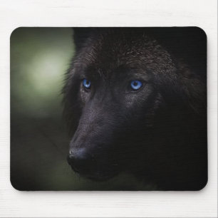 Mousepad Lobo Negro