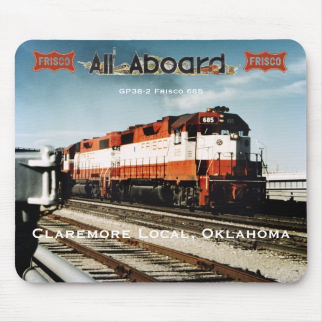 Mousepad Local de Claremore, Oklahoma (Frente)