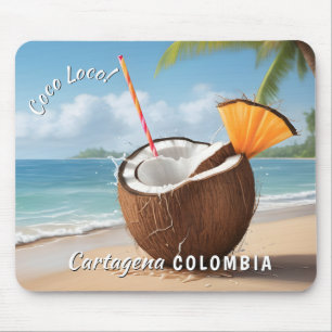 Mousepad Localização Personalizada Coco Loco