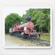Locomotiva a Vapor Americana Antiga
