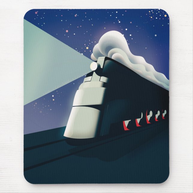 Mousepad Locomotiva Art Déco (Frente)