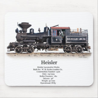 Mousepad Locomotiva de registo de Heisler