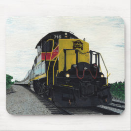 Mousepad Locomotiva do Comboio nos Caminhos de Ferro