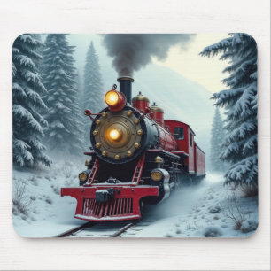 Mousepad Locomotiva Vintage Steam